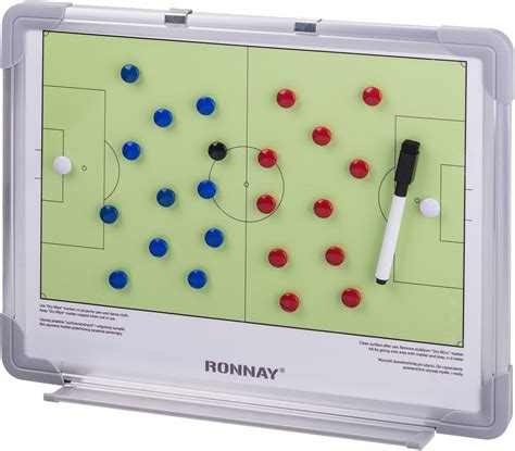 Tablica taktyczna do piłki nożnej 30x40cm Ronnay - - sklep Sport-Shop.pl