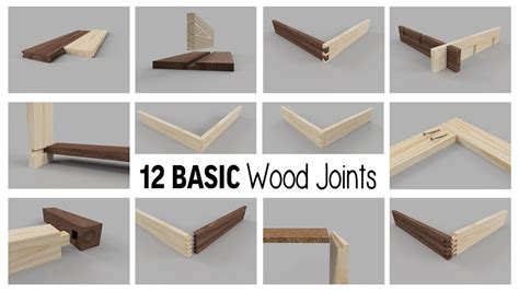 Basic Wood Joinery Youtube