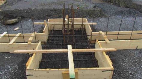 Footing For Residential Concrete Foundation West End Forming