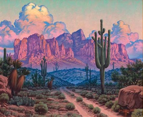 Jose Aceves 1909 1968 Desert Art Southwest Art Southwestern Art