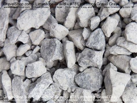 Another part of the planning process is lining up the required equipment beforehand to be available at the same time. #78 Limestone Gravel Gray