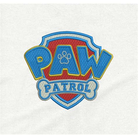 Logo Paw Patrol Embroidery