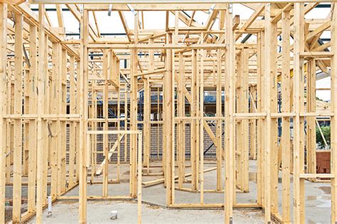 New Home Construction Framing Stock Photo Image Of Estate Realty