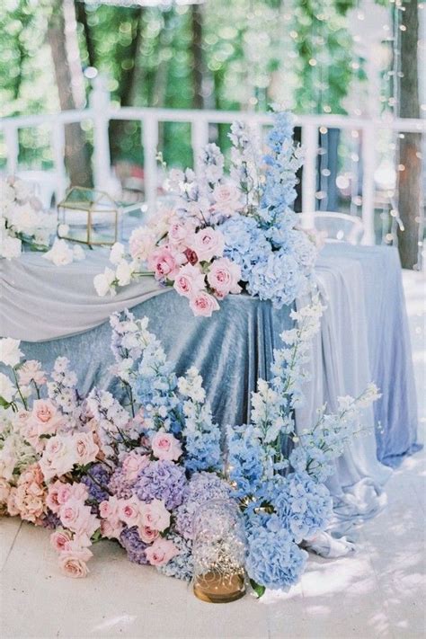 20 Light Blue And Blush Pink Wedding Colors For Spring Summer 2020