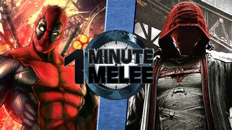 Deadpool Vs Red Hood One Minute Melee Fanon Wiki Fandom