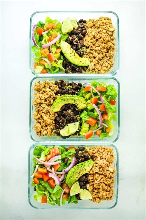 Vegetarian Meal Prep Recipes An Unblurred Lady