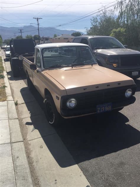1975 Ford Courier Pickup Truck For Sale In Bakersfield Ca 6500