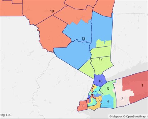 Draft Congressional Redistricting Map Affects Hudson Valley New City Ny Patch
