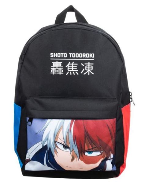 Shoto Todoroki My Hero Academia Backpack Bags Boutique Trukado Bags