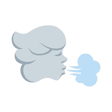 ️ Wind Face Emoji What Emoji 類