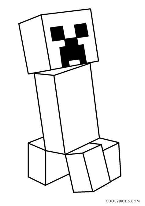 Minecraft Creeper Coloring Pages Printable Images And Photos Finder