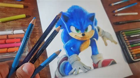 Como Dibujar A Sonic Realista Sonic The Hedgehog 2 Paso A Paso