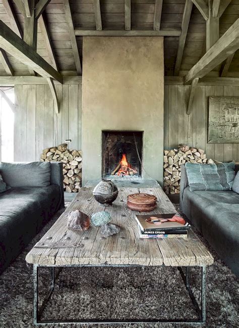 French Country Farmhouse Style Fireplace Decoredo