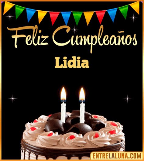 Feliz Cumpleaños Lidia  🎂 Felicidades Lidia 🎉