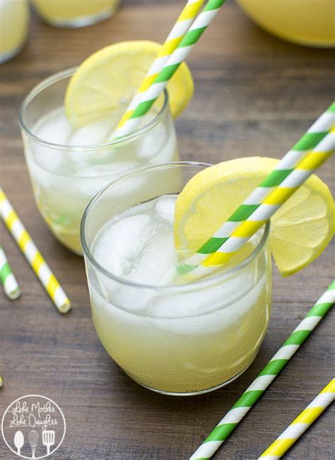 Sparkling Lemonade Like Mother Like Daughter Recipe Lemonade