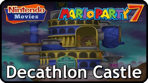 Mario Party 7 Toad Vs Dry Bones Vs Peach Vs Wario Decathlon Castle