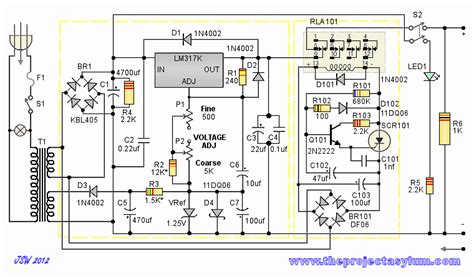 Test Bench Power Supply Schematic Under Repository Circuits 53595