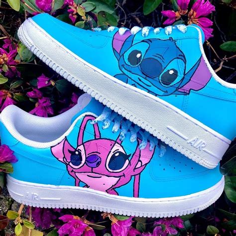 Custom Shoe In 2021 Cute Disney Outfits Stitch Clothes Cute Stitch