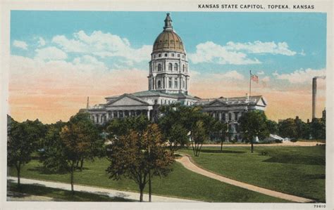 Capitol Topeka Kansas Kansas Memory Kansas Historical Society