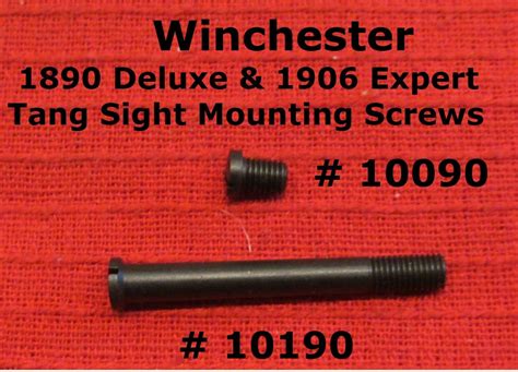 Winchester Deluxe Expert Marbles Lyman Tang Sight Screws EBay