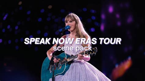 Speak Now Eras Tour Scene Pack 1440p Hd Logoless Youtube