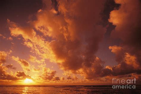 Sunrise Over Ocean Photograph By Greg Vaughn Printscapes Fine Art