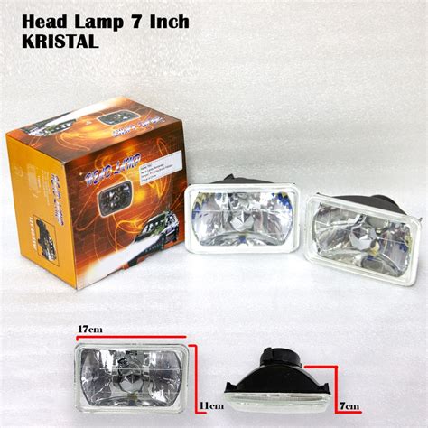 Jual Head Lamp Mobil Lampu Depan Headlamp Besar Kotak Dan Bulat