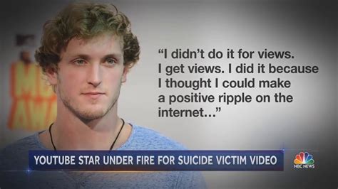 Youtube Star Logan Paul Apologizes After ‘suicide Forest Post Youtube
