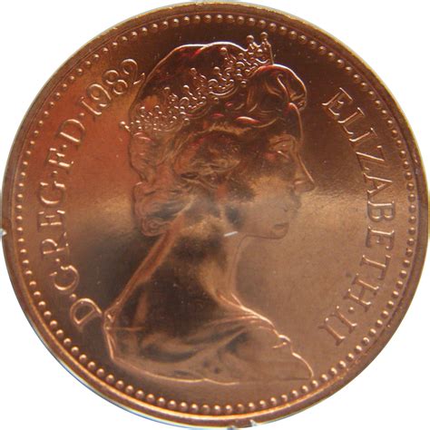 1 Penny Elizabeth Ii 2nd Portrait United Kingdom Numista