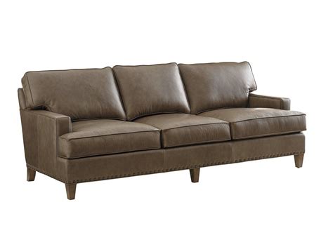 This is a sofa in a box (well, it was). Cypress Point Leather Sofa | Hudson furniture, Leather ...