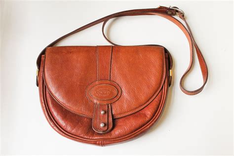 Genuine Vintage Oroton Tan Leather Satchel Handbag By Lucidships