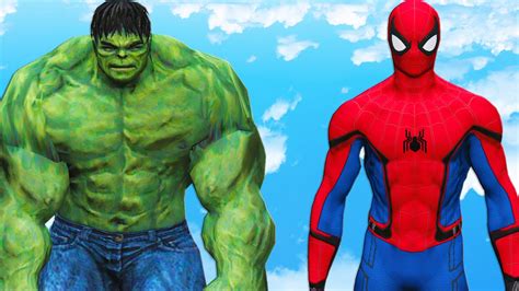 The Incredible Hulk Vs Spider Man Mcu Epic Battle Youtube