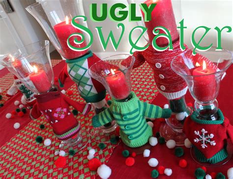 I love the idea of hosting an ugly sweater christmas party. Ugly Christmas Sweater Party Ideas - Oh My Creative