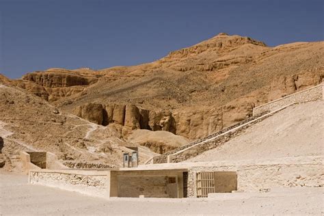 Entrance To The Tomb Of King Tutankhamun Valley Of The Kings