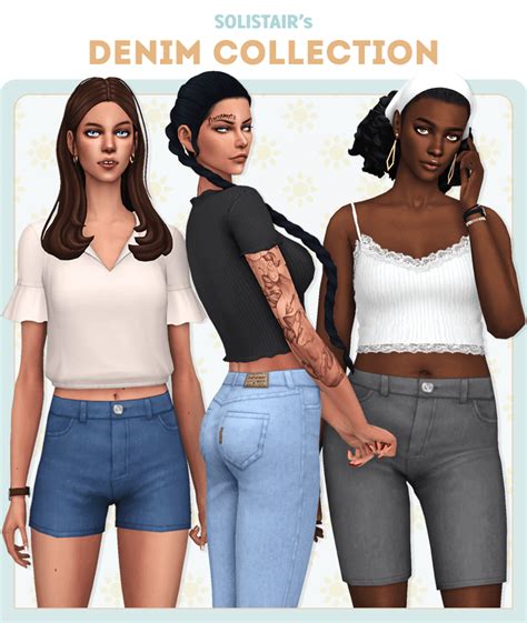 Sims 4 Denim Collection Micat Game