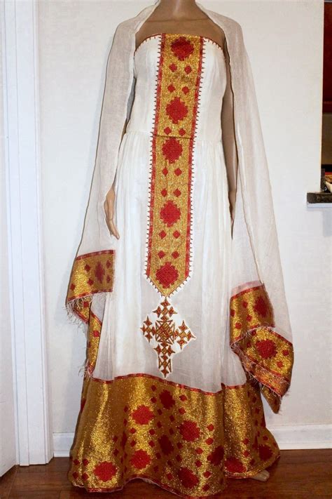 Custom Made Ethiopian Eritrean Dress This Order Takes