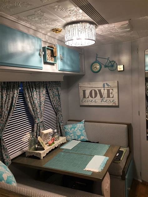 45 Best And Beautiful Rv Decorating Ideas For Fun Summer Camp 2019