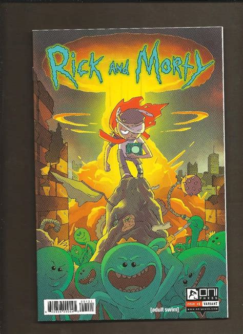 Rick And Morty 1 Bam Variant Oni Press Adult Swim Nmnm 1st Print