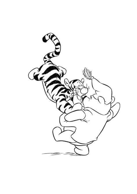 Tigger Colouring Pages Clip Art Library