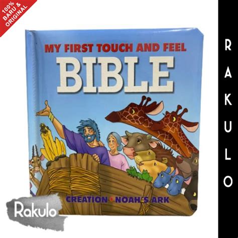 Jual Buku Anak Kristen My First Touch And Feel Bible Creation Noah