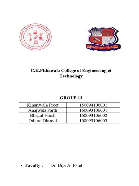 Ckpithawala College Of Engineering And Technology Pdf Microorganism
