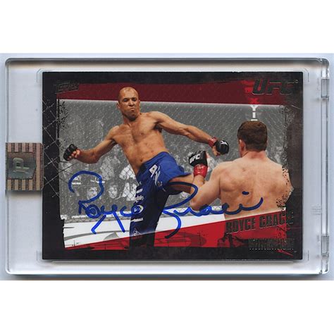 Royce Gracie Signed 2010 Topps Ufc 1 Pa Encapsulated Pristine Auction