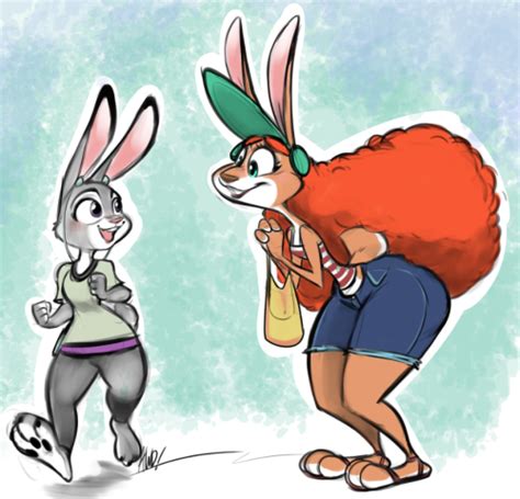 Judy Meets The Red Haired Girl From The Disney Short Inner Workings