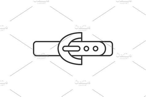 Belt Drawing Belt Sketch Vector Drawn Hand Illustration Shutterstock