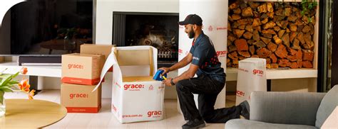 Removalist Packing Moving Home Packaging Boxes Removals Grace