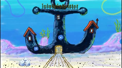 How To Draw Mr Krabs House From Spongebob Youtube