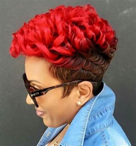 Boldest Short Curly Hairstyles For Black Women In Dope Hairstyles Short Curly Hair