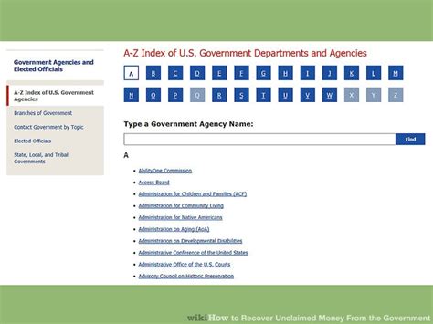 How to find lost money from the government. How to Recover Unclaimed Money From the Government: 10 Steps