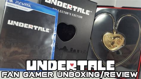 Undertale Ps Vita Fangamer Collectors Edition Unboxing Review