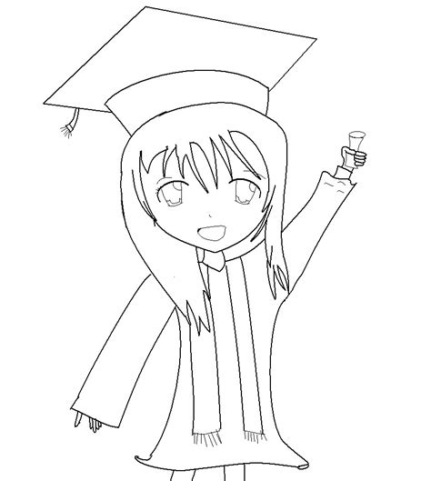 Gallery For Graduation Girl Drawing
